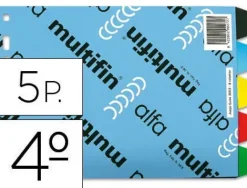 MULTIFIN SEPARADORES 4 APAISADO 5 HOJAS 4315300-3003 MAK035092