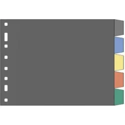 MULTIFIN SEPARADORES F°APAISADO 5 HOJAS 4315606 MAK035091