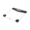 MUVIP BASCULA DIGITAL DE BAÑO - CRISTAL TEMPLADO - APAGADO AUTOMATICO - SENSORES ALTA PRECISION - PESO MAX. 180KG