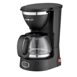 MUVIP CAFETERA DE GOTEO - ELÉCTRICA - 650W - FUNCION ANTIGOTEO - FILTRO PERMANENTE ABATIBLE - INDICADOR NIVEL DE AGUA - CONTENEDOR TRANSPARENTE - CAPACIDAD PARA 6 TAZAS