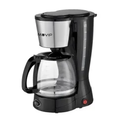 MUVIP CAFETERA DE GOTEO - ELÉCTRICA - 800W - FUNCION ANTIGOTEO - FILTRO PERMANENTE ABATIBLE - INDICADOR NIVEL DE AGUA - CONTENEDOR TRANSPARENTE - CAPACIDAD PARA 12 TAZAS
