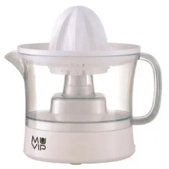 MUVIP EXPRIMIDOR ELECTRICO 40W - DEPOSITO DE 0.5L - ROTACION EN AMBOS SENTIDOS - FILTRO DE PULPA - DESMONTABLE PARA FACIL LIMPIEZA
