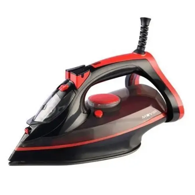 MUVIP PLANCHA DE ROPA CON VAPOR 2400W - SUELA DE CERAMICA - DEPOSITO DE 260ML - CONTROL DE TEMPERATURA - ANTIGOTEO - VAPOR REGULABLE