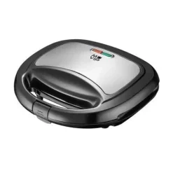 MUVIP SANDWICHERA GRILL INOX 750W - PLACAS ANTIADHERENTES TIPO GRILL