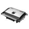 MUVIP SANDWICHERA INOX PLACA GRILL 1500W - TEMPERATURA REGULABLE - PLACA SUPERIOR BASCULANTE - PRESION UNIFORME - ASA TACTO FRIO