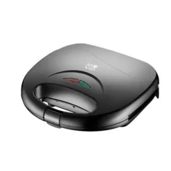 MUVIP SANDWICHERA 750W - 2 SANDWICHES - PLACAS CON CORTE EN EL MEDIO - FACIL LIMPIEZA