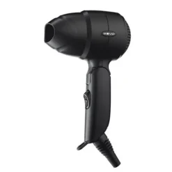 MUVIP SECADOR DE PELO DE VIAJE 1200W - PLEGABLE - MOTOR DC - 2 VELOCIDADES - GANCHO PARA COLGAR