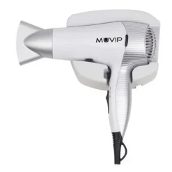 MUVIP SECADOR DE PELO 2200W - MOTOR DC - BASE PARA COLGAR EN PARED - 2 VELOCIDADES Y 3 TEMPERATURAS - BOTON AIRE FRIO - CABLE 1.8M
