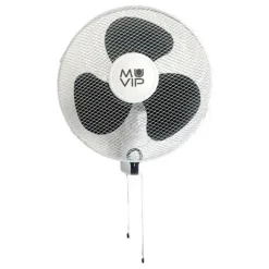 MUVIP VENTILADOR DE PARED - 45W - 3 VELOCIDADES - COLOR BLANCO