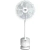 MUVIP VENTILADOR DE PINZA PORTATIL 5W 15CM DE DIAMETRO - 4 VELOCIDADES - ANGULO AJUSTABLE HASTA 360º - AUTONOMIA HASTA 9H - COLOR BLANCO