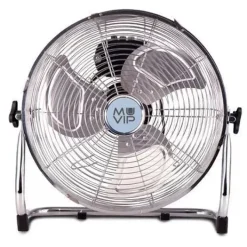 MUVIP VENTILADOR INDUSTRIAL DE SUELO - 80W - 3 VELOCIDADES - COLOR PLATA