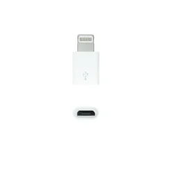 NANOCABLE ADAPTADOR LIGHTNING A MICRO USB - LIGHTNING/M-MICRO B/H - COLOR BLANCO