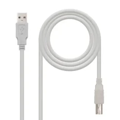 NANOCABLE CABLE DE IMPRESORA USB-A 2.0 MACHO A USB-B MACHO 1.80M