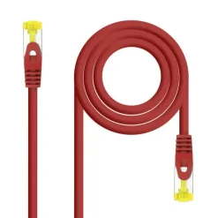 NANOCABLE CABLE DE RED LATIGUILLO RJ45 LSZH CAT.6A SFTP AWG26 1M - COLOR ROJO