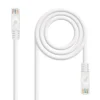 NANOCABLE CABLE DE RED LATIGUILLO RJ45 LSZH CAT.6A UTP AWG24 1M - COLOR BLANCO