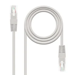 NANOCABLE CABLE DE RED LATIGUILLO RJ45 LSZH CAT.6 UTP AWG24 5M - COLOR GRIS