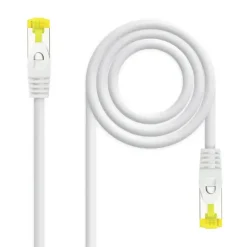 NANOCABLE CABLE DE RED LATIGUILLO RJ45 LSZH CAT.6A SFTP AWG26 2M - COLOR BLANCO