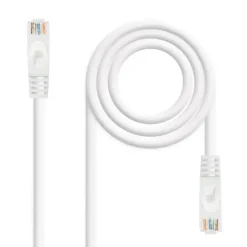 NANOCABLE CABLE DE RED LATIGUILLO RJ45 LSZH CAT.6A UTP AWG24 2M - COLOR BLANCO