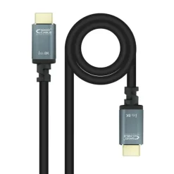 NANOCABLE CABLE HDMI 2.1 IRIS 8K A/M-A/M - 5M - COLOR NEGRO