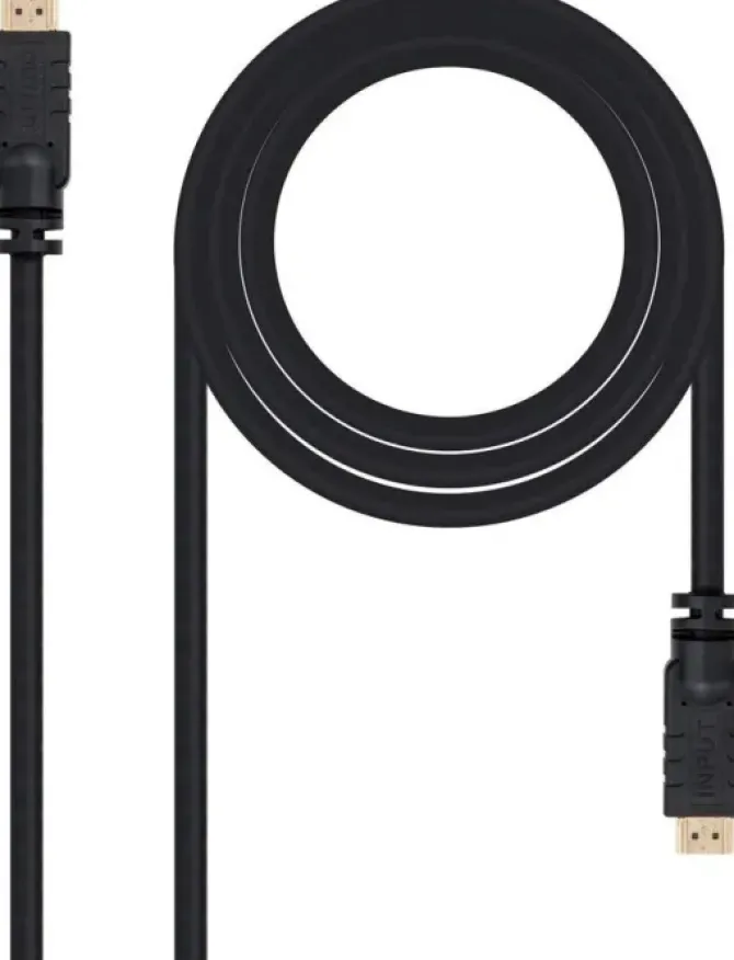 NANOCABLE CABLE HDMI V1.4 CON REPETIDOR MACHO A HDMI V1.4 MACHO 20M - ALTA VELOCIDAD - COLOR NEGRO