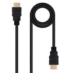NANOCABLE CABLE HDMI V2.0 MACHO A HDMI V2.0 MACHO 0.50M - 4K@60HZ 18GBPS - COLOR NEGRO