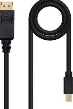 NANOCABLE CABLE MINI DP MACHO A DISPLAYPORT MACHO 2M - COLOR NEGRO