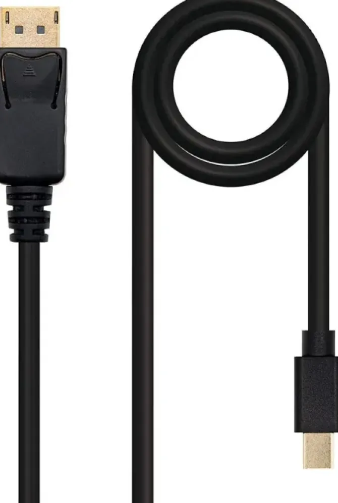 NANOCABLE CABLE MINI DP MACHO A DISPLAYPORT MACHO 2M - COLOR NEGRO