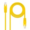NANOCABLE CABLE RED LATIGUILLO RJ45 CAT.6 UTP AWG24 - 25 CM - COLOR AMARILLO
