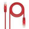 NANOCABLE CABLE RED LATIGUILLO RJ45 CAT.6 UTP AWG24 - 25 CM - COLOR ROJO
