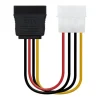 NANOCABLE CABLE SATA ALIMENTACION 5.25 MOLEX 4PIN MACHO A SATA HEMBRA OEM 0.16M