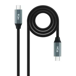 NANOCABLE CABLE USB 3.2 GEN2X2 100W 4K/60HZ USB-C M/M 2M - COLOR NEGRO