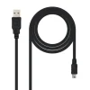NANOCABLE CABLE USB-A 2.0 MACHO A MINI-USB MACHO 1M
