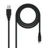 NANOCABLE CABLE USB-A 2.0 MACHO A MICRO-USB MACHO 0.8M