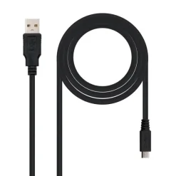 NANOCABLE CABLE USB-A 2.0 MACHO A MICRO-USB MACHO 0.8M