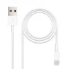 NANOCABLE CABLE USB-A MACHO A LIGHTNING MACHO 50CM