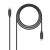 NANOCABLE CABLE USB-C 3.1 GEN 2 10GBPS MACHO A USB-C MACHO 1M