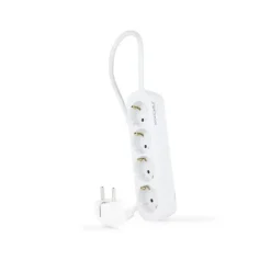 NANOCABLE REGLETA 4 TOMAS - 1.4M - COLOR BLANCO