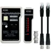 NANOCABLE TESTEADOR PARA CABLE RJ11/RJ12/RJ45, COAXIAL
