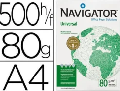 NAVIGATOR PAPEL A4 80GR 500H BLANCO 029998