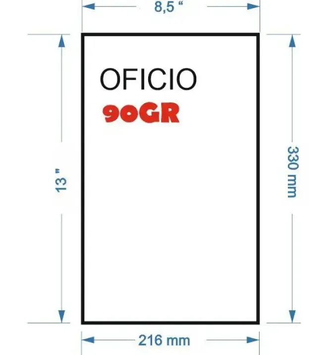 NAVIGATOR PAQUETE 500 HOJAS PAPEL MULTIFUNCION 90GR FORMATO OFICIO 13X8.5" -330X216 MM