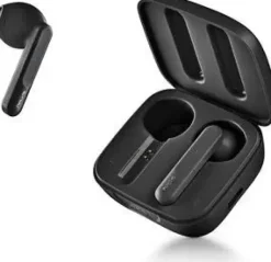 NGS ARTICA MOVE BLACK AURICULARES INTRAUDITIVOS BLUETOOTH 5.3 TWS - MANOS LIBRES - ASISTENTE DE VOZ - AUTONOMIA HASTA 7H - BASE DE CARGA - COLOR NEGRO