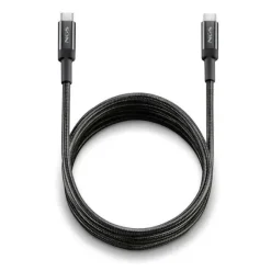 NGS CABLE 2.0 USB-C MACHO A USB-A MACHO - CARGA ULTRARAPIDA HASTA 65W - LONGITUD 3M - COLOR NEGRO