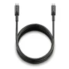 NGS CABLE 2.0 USB-C MACHO A USB-A MACHO - CARGA ULTRARAPIDA HASTA 65W - LONGITUD 2M - COLOR NEGRO