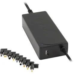 NGS CARGADOR UNIVERSAL AUTOMATICO PARA PORTATIL 70W - 1X USB 2.0 - 9 ADAPTADORES
