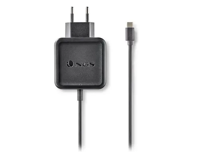 NGS CARGADOR UNIVERSAL DE PARED PARA PORTATIL USB-C 45W - CARGA RAPIDA - CABLE DE 1.50M