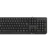 NGS COCOA PACK USB TECLADO MULTIMEDIA + RATON 1000DPI 3 BOTONES - USO AMBIDIESTRO - COLOR NEGRO