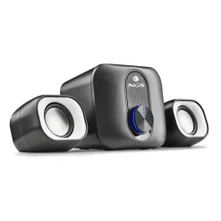 NGS COMET 2.1 ALTAVOCES PARA PC USB 2.1 20W CON SUBWOOFER - CONEXION JACK 3.5MM - CONTROLES EN ALTAVOZ