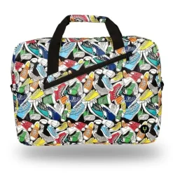 NGS GINGER TRAINERS MALETIN PARA PORTATIL 15.6 - ACOLCHADO INTERIOR - 2 COMPARTIMENTOS Y BOLSILLO EXTERIOR - DISEÑO ESTAMPADO