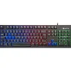 NGS GKX-300 TECLADO GAMING USB - 19 TECLAS ANTIGHOSTING - ILUMINACION LED 3 NIVELES DE INTENSIDAD - TECLAS MULTIMEDIA - COLOR NEGRO