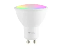 NGS GLEAM 510C BOMBILLA LED GU10 5W INTELIGENTE - WIFI - 430LM - ILUMINACION RGB REGULABLE - TECNOLOGIA ECOLOGICA